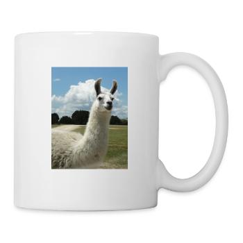 lama, alpaca, alpaca love, gift - Mug - white - Right