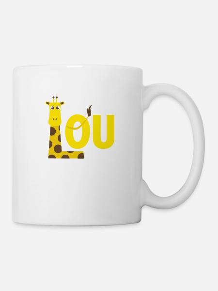 Lou - Mug blanc - blanc
