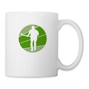 hockey field hockey players artificial turf hockey zone - Mug - white - Right
