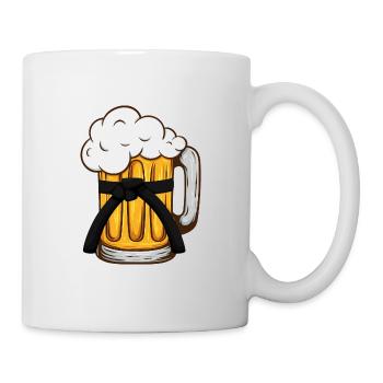 JUDO and Beer Judo Master Judoka - Mug - white - Right
