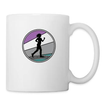 Sports Walking Walker Trail Marathon Walker - Mug - white - Right