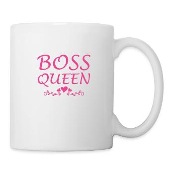 Boss Queen Lady Ladies Gift - Mug - white - Right