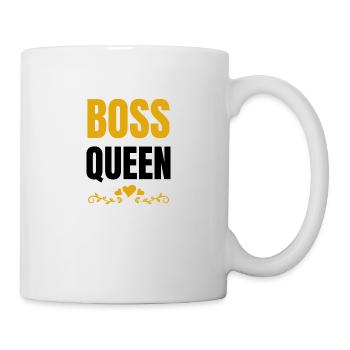 Boss Queen Lady Ladies Gift - Mug - white - Right