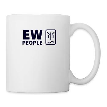 Ew Leute hipster - Tasse - Weiß - Rechts