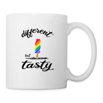 LGBT pride rainbow gay parade "tasty ice" - Mug - white - Right