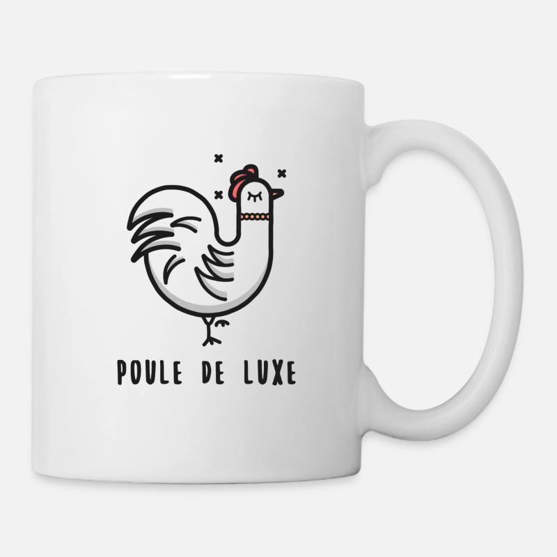 LUXUS-HEN - Tasse - Weiß