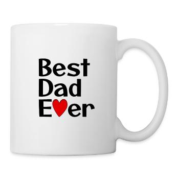 Meilleur papa de tous les temps Fête des pères ❤️, Fête des pères - Mug blanc - blanc - Droite
