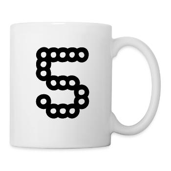 5. 5 YEARS. 5th ANNIVERSARY. 5 YEAR ANNIVERSARY - Mug - white - Right