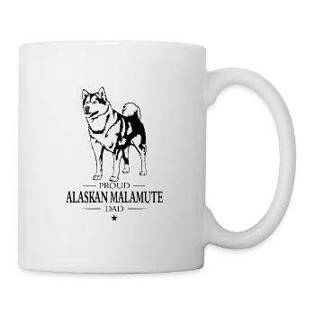 Alaskan Malamute Dad Dog Dog Wilsigns - Mug - white - Right