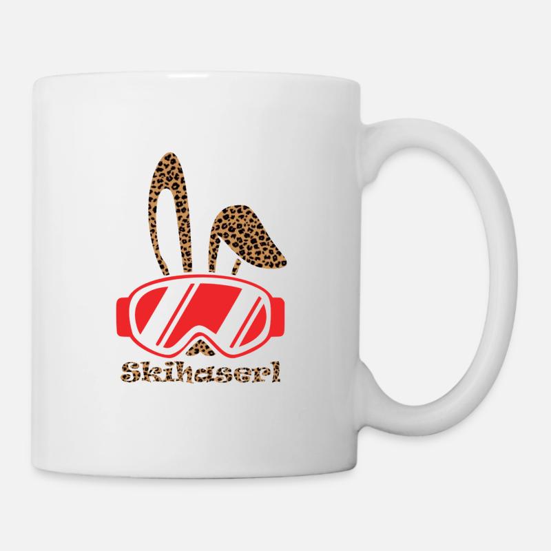 Ski bunny - Donc tu es la star de la cabane - Mug blanc - blanc
