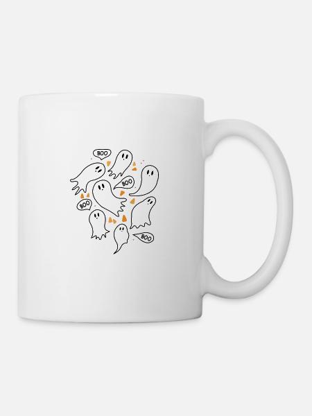 Halloween BOO BOO - Tasse - Weiß