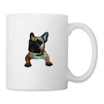 Français Bulldog, Frenchie, Bully, Cadeau - Mug blanc - blanc - Droite