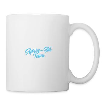L’équipe de ski APRrès - Mug blanc - blanc - Droite