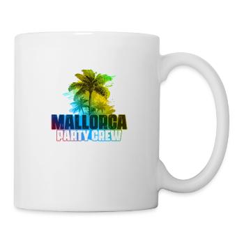 Mallorca Party Crew Bunt - Tasse - Weiß - Rechts