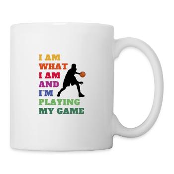 Basketball love. Basketball - My Game, My Game - Mug - white - Right