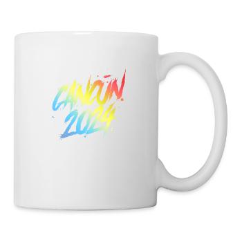 Cancun 2024 Colorful Holiday Team - Mug - white - Right