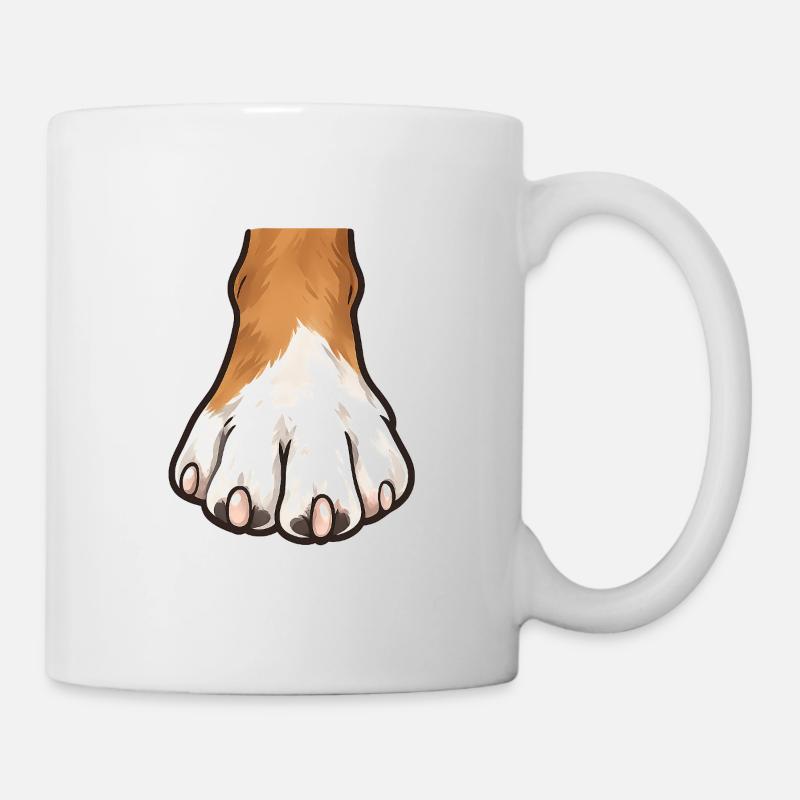 Paw Print Illustration - Mug - white