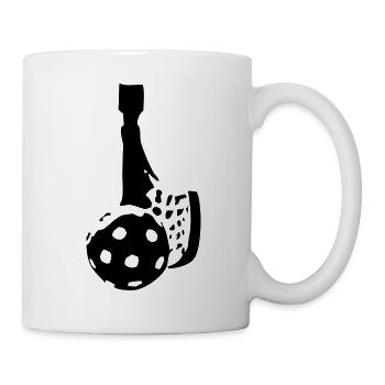 Unihockey 1 - Tasse - Weiß - Rechts