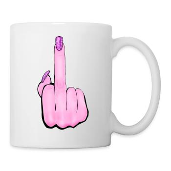 fickt euch - Tasse - Weiß - Rechts