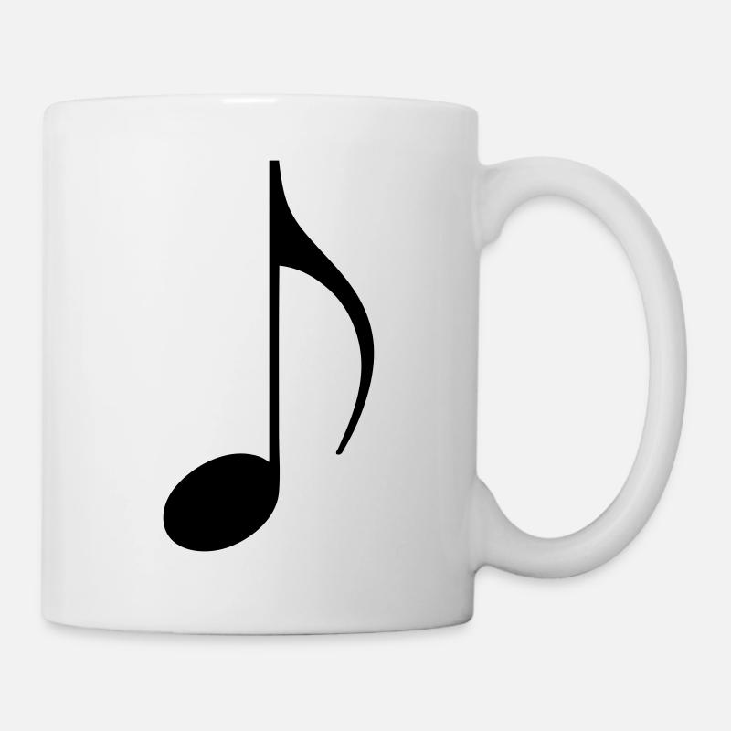 musique - Mug blanc - blanc