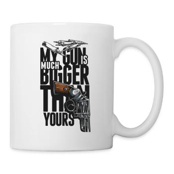 My GUN! - Tasse - Weiß - Rechts