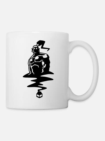 Genie of the Ink Bottle - Mug blanc - blanc