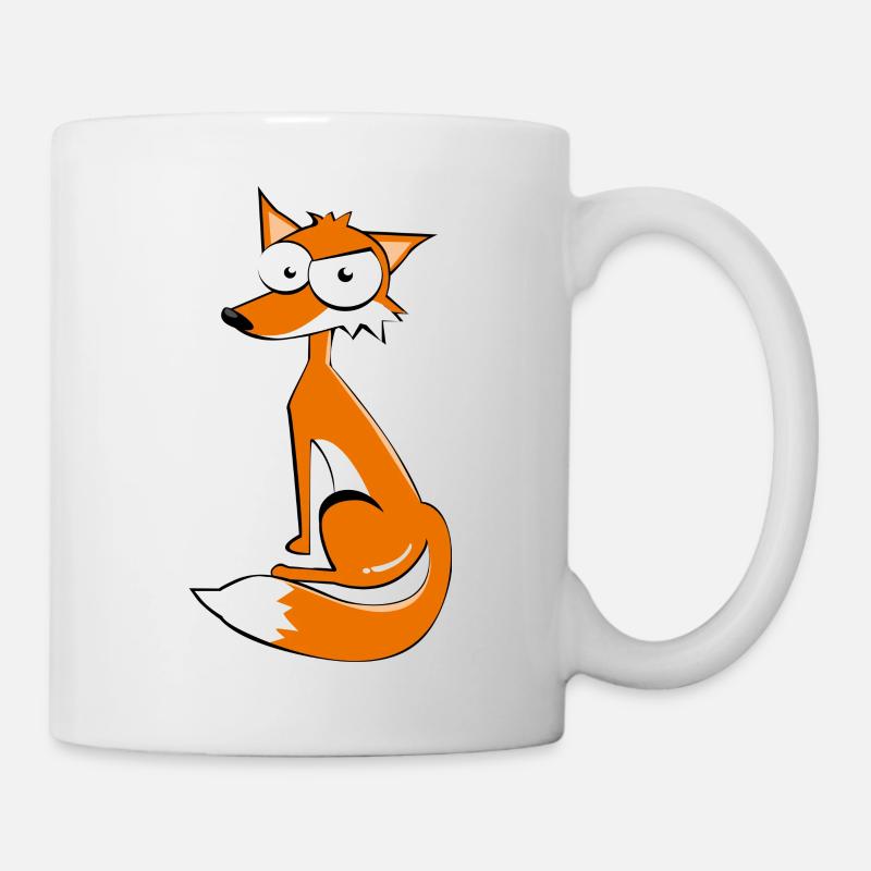 Böser Fuchs - Tasse - Weiß