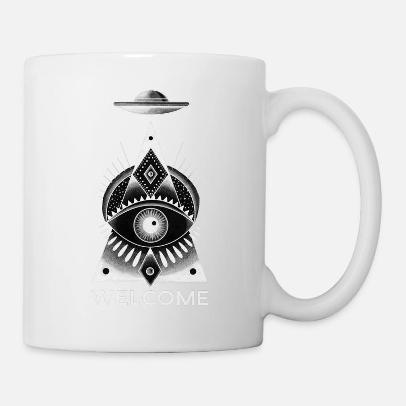 welcome - Mug - white