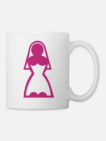 Braut - Tasse - Weiß