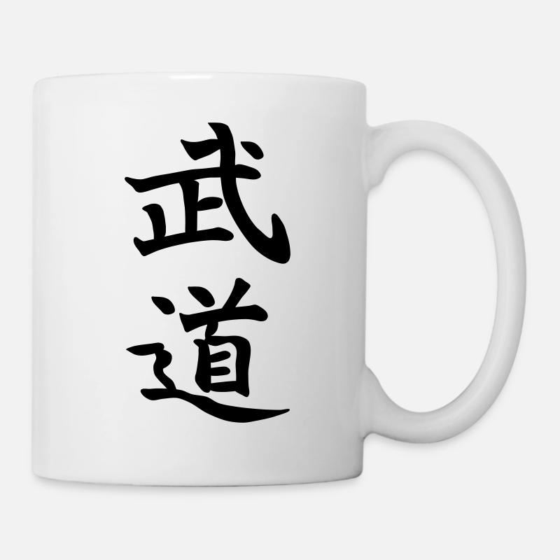 Budo - Tasse - Weiß
