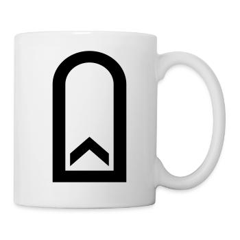 Feldwebel Dienstgrad - Tasse - Weiß - Rechts
