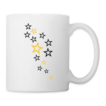 sterne - Tasse - Weiß - Rechts