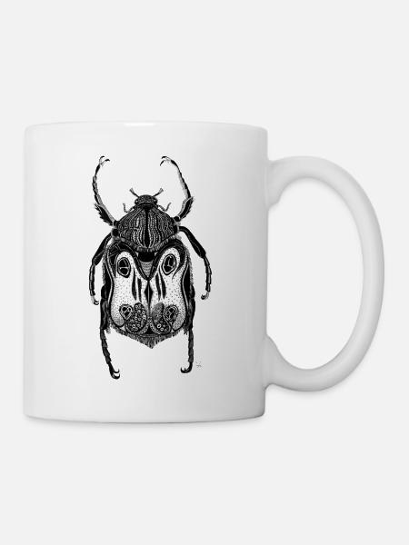 Kaefer - Tasse - Weiß