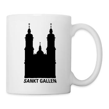 St. Gallen Kloster - Tasse - Weiß - Rechts