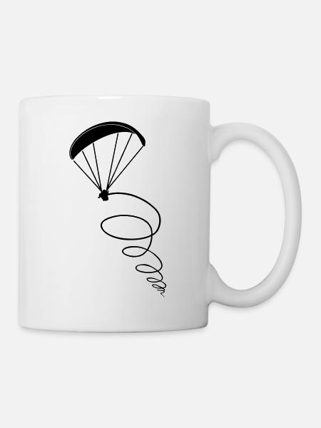 thermik paragliding - Mug blanc - blanc