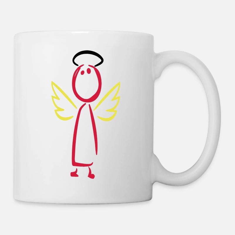 ange - Mug blanc - blanc