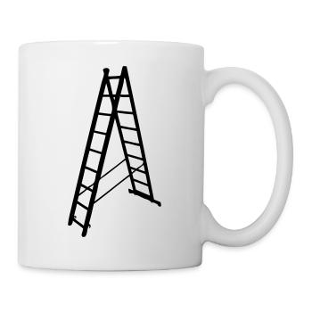 Leiter - Tasse - Weiß - Rechts