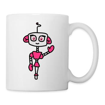robogirl_3c - Mug - white - Right