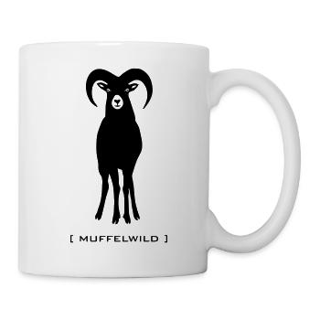 Sheep wild sheep muffle muffle Wild Wild animal - Mug - white - Right