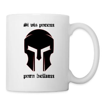 Si vis pacem para bellum - Tasse - Weiß - Rechts