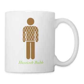 Hessisch Bubb - Tasse - Weiß - Rechts
