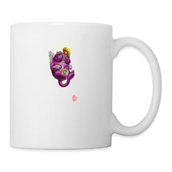 Katzenleben - Tasse - Weiß - Rechts