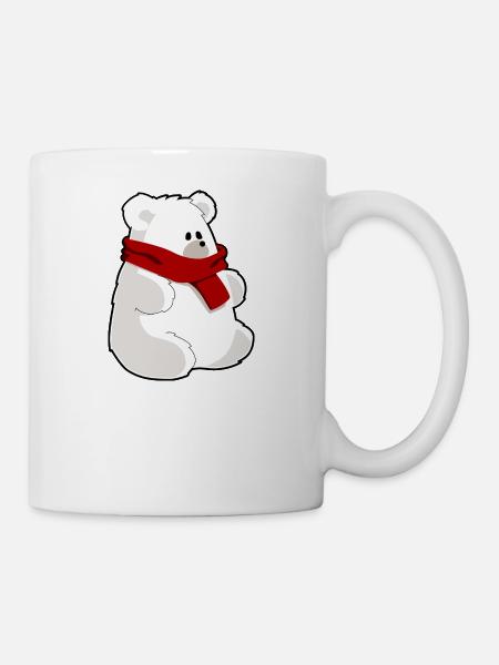 Eisbär - Tasse - Weiß