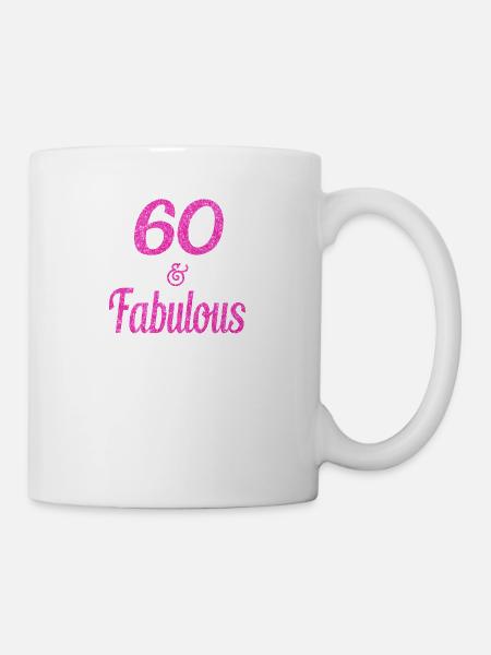 60e anniversaire 60 et Fabuleux 1959 - Mug blanc - blanc