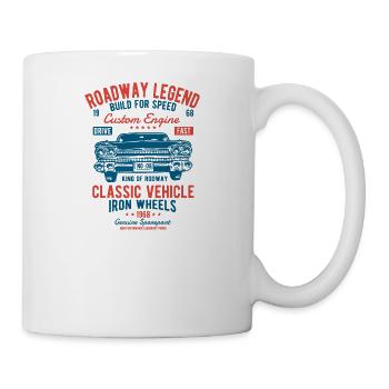 Légende Roadway - Mug blanc - blanc - Droite