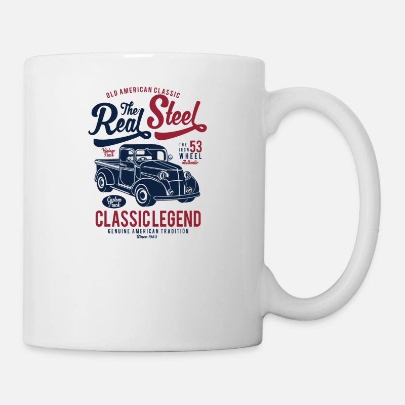 The Real Steel - Mug - white