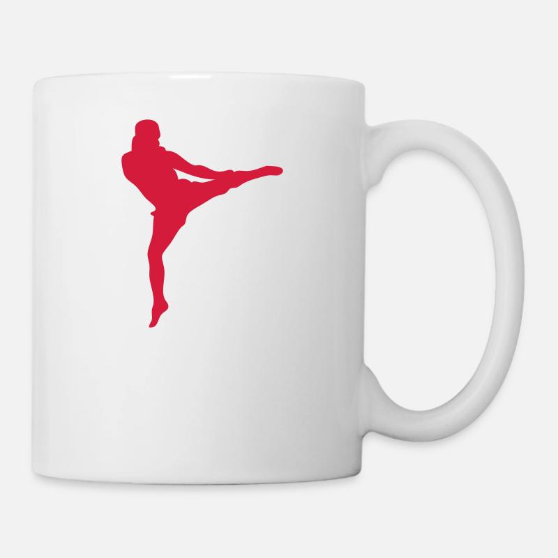 Sport Kickbox - Tasse - Weiß