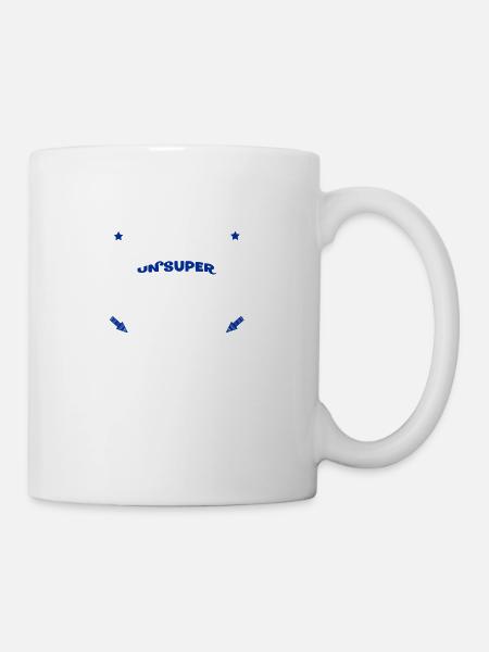 SuperAgent de sécurité cadeau - Mug blanc - blanc