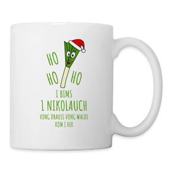 Ugly Christmas Nikolauch - Tasse - Weiß - Rechts