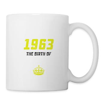 MADE IN 1963 - Tasse - Weiß - Rechts
